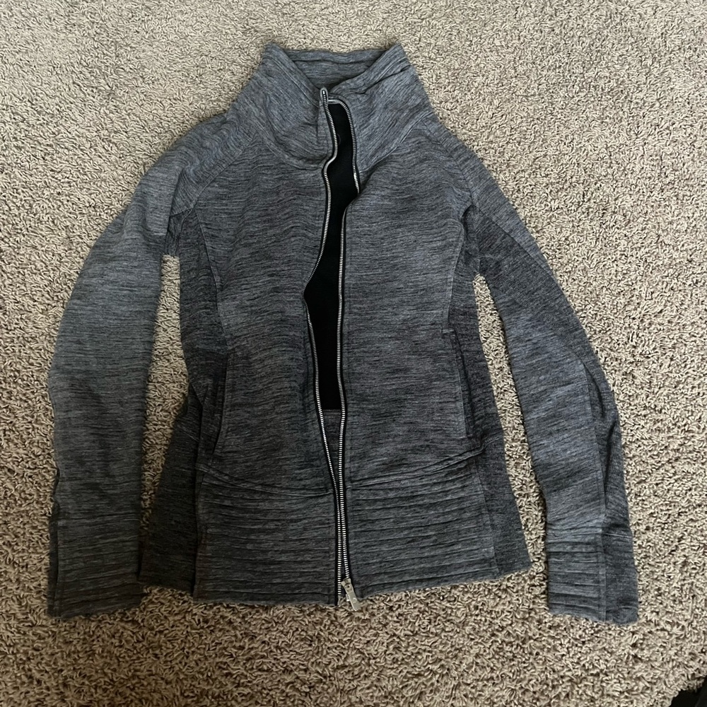 Grey Lululemon Zip-Up